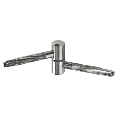 Single pivot hinge ÖNORM, 41 x Ø 16 mm, steel, nickel plated
