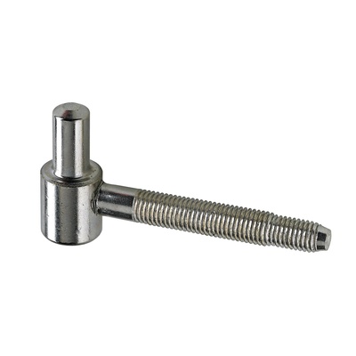 Partie inférieure de paumelle ÖNORM, 19,5 x Ø 16 mm, Acier, nickelée
