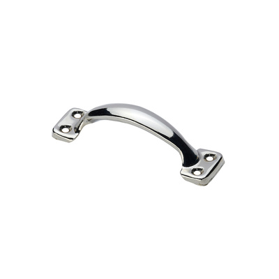 Furniture Handle, 76 x 18 x 20 mm, steel, nickel plated