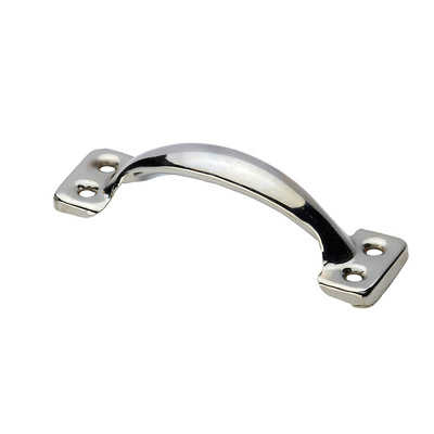 Furniture Handle, 100 x 26 x 20 mm, steel, nickel plated
