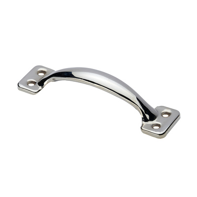 Furniture Handle, 127 x 30 x 20 mm, steel, nickel plated