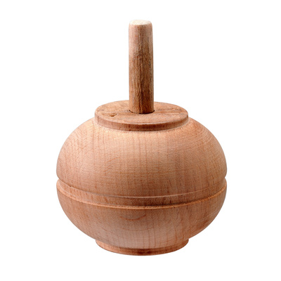 Pieds de meuble en bois, 45 x Ø 55 mm, Bois, Hêtre