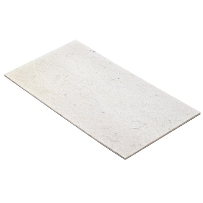 Feutrine en laine autocollant, rectangulaire, 195 x 100 x 3 mm, blanc