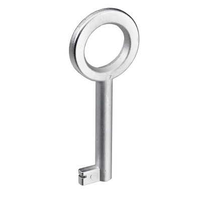 Key, 70 x 4 mm, steel, nickel plated