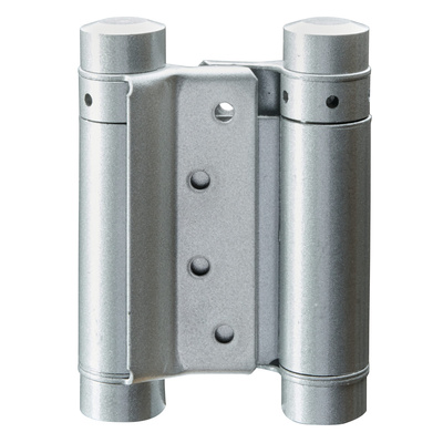 Swing door hinges, steel, lacquered, grey