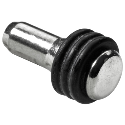 Taquets pour étagère en verre, ø 5 mm, Acier, nickelée