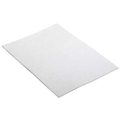 Découpe feutrine autocollant, rectangulaire, 420 x 297 x 3,5 mm, blanc
