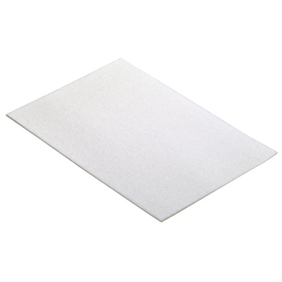 Découpe feutrine DIN A4, autocollant, rectangulaire, 297 x 210 x 3,5 mm, blanc