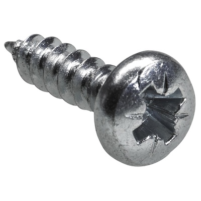 Special screw fittings, Ø 4 x 16, steel, nickel plated