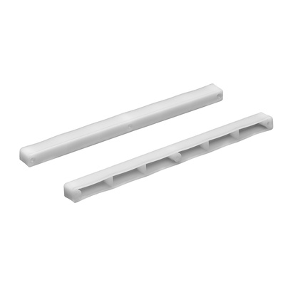 Rail de guidage, 268 x 19 x 16 mm, Plastique, blanc