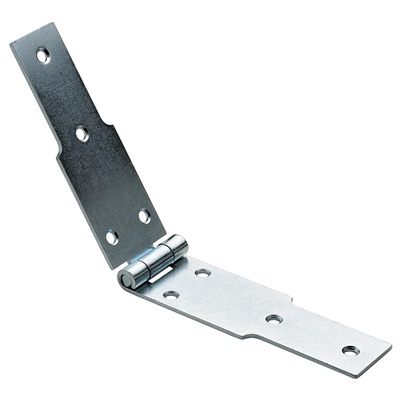 Charnière large, 50 x 300 x 3 mm, Acier, zingué
