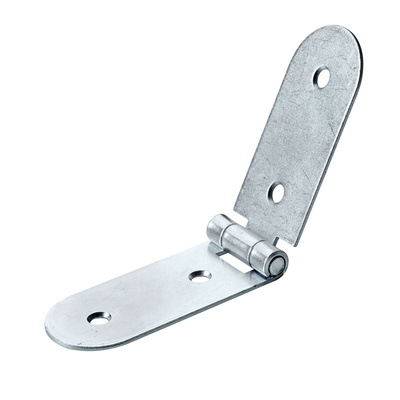 Charnière large, 30 x 130 x 1,5 mm, Acier, zingué