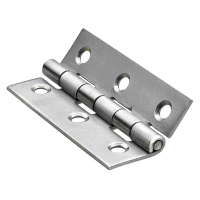 Charnière étroite, 60 x 35 x 1 mm, Inox, mat