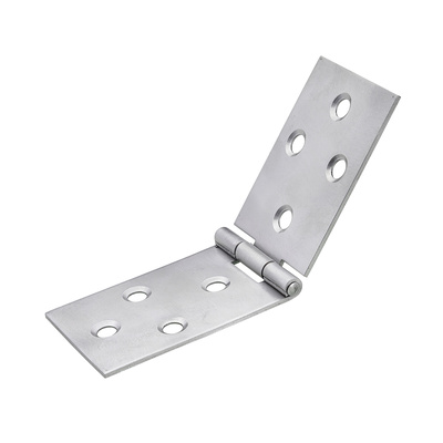 Charnière, 120 x 40 x 1,5 mm, Inox, mat