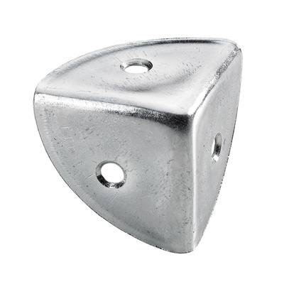 Box corners, 28 x 28 x 28 mm, steel, galvanised