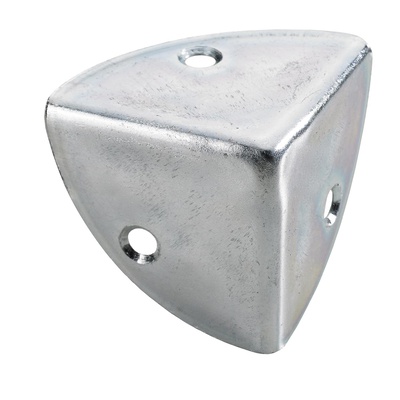 Box corners, 36 x 36 x 36 mm, steel, galvanised