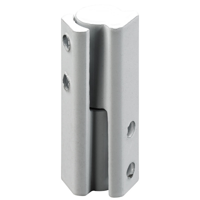 Paumelle, 50 x Ø 10 mm, Acier, blanc