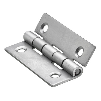 Charnière étroite, 50 x 30 x 1 mm, Inox, mat