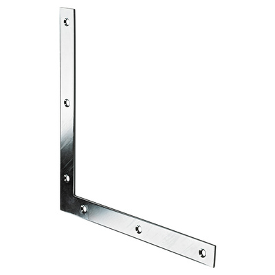 Connecting flatangle, 22 x 220 x 220 x 2 mm, steel, galvanised