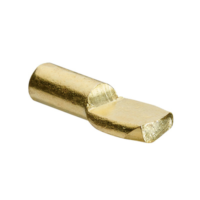 Taquets „cuillère“, ø 5 mm, Acier, laitonné