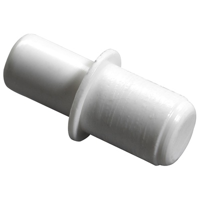 Taquets à enfoncer, ø 5 mm / 6 mm, Plastique, blanc