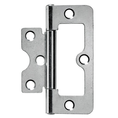 Louvre door hinge, 75 x 32 x 1,5 mm, steel, galvanised