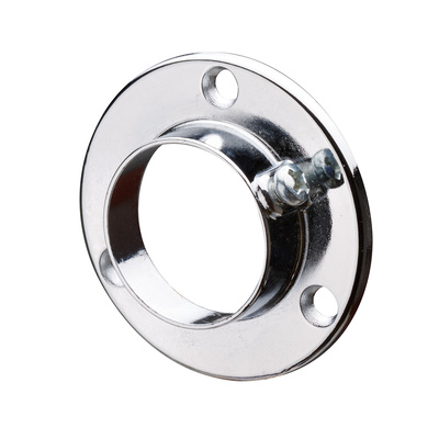 Pour tubes de penderie ronds, Ø 25 mm, Acier chromé