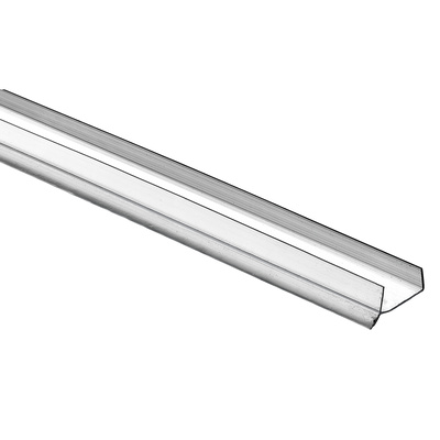 Abdichtprofil f. 16mm Sockel, 2000 x 16 mm, Kunststoff, transparent