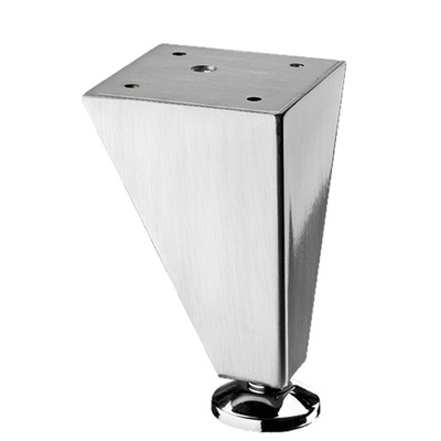 Furniture legs "Gaja", 100 mm, steel, chrome plated