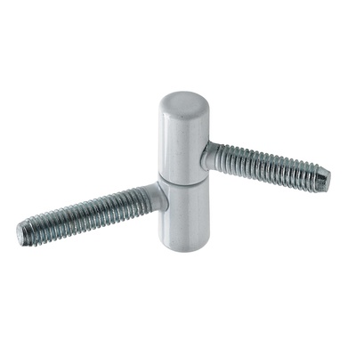 Fiche, 34 x Ø 10 mm, Acier, blanc