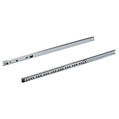 Kugelpräzisionsteilauszug KA 1730/430 für Schubkästen mit 17 mm Nut, - 430 mm, 10 kg, Stahl, verzinkt