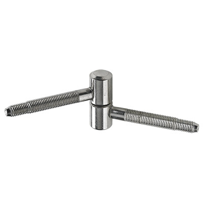 Single pivot hinge ÖNORM, 41 x Ø 16 mm, steel, nickel plated