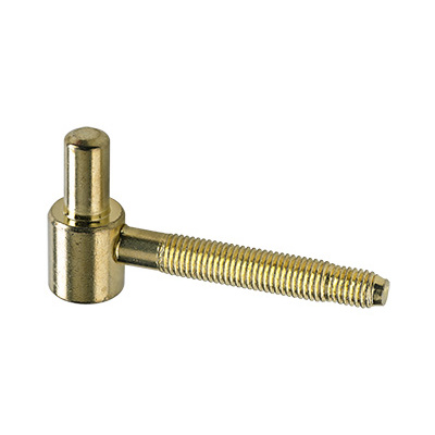 Partie inférieure de paumelle ÖNORM, 19,5 x Ø 16 mm, Acier, laitonné