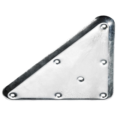 Plaque de montage, M8 x 221 x 126 mm, Acier, zingué