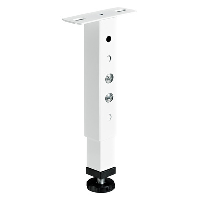Foot of the bed, 200 - 300 x 36 x 35 mm, steel, white