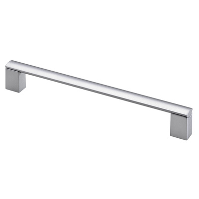 Furniture Handle, ◘──◘ 224 mm, 232 x 16 x 35,5 mm, aluminium, anodised