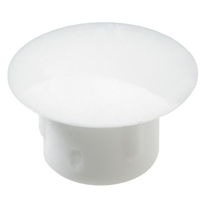 Caches à enfoncer, Ø 8 / 13 mm, Plastique, blanc