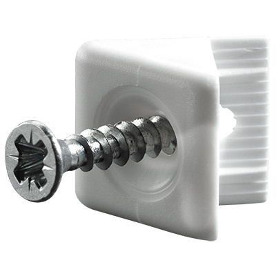 Stabilisateur, 14 x 10 x 10 mm, Plastique, blanc