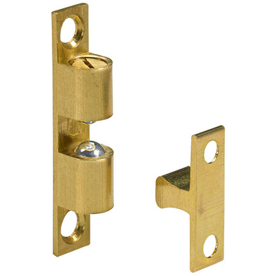 Kugelschnäpper 43 mm, Messing, matt