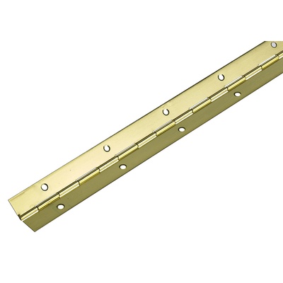 Chanirère à piano, 1200 x 32 x 0,6 mm, Acier, laitonné