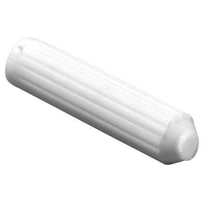 Plastic dowel, Ø 8 x 30 mm, plastic, white