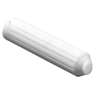 Plastic dowel, Ø 6 x 30 mm, plastic, white