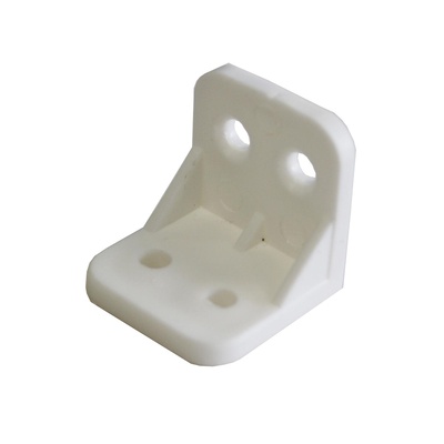 Plastic angle, 30 x 30 x 30 mm, plastic, white
