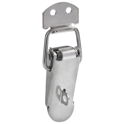 Fermeture de caisse, Peutêtre fermé à clé, 68 x 22 mm, Inox