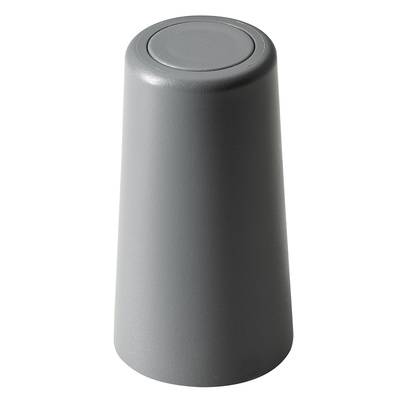Butoir à visser, Ø 35 x 64 mm, Plastique, Gris