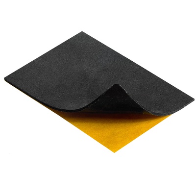 Selbstklebende Antirutschpads, eckig, 60 x 85 x 1,5 mm, Ethylenvinylacetat, schwarz