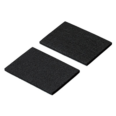 Découpe autocollante du feutre, 90 x 60 x 4,5 mm, noir