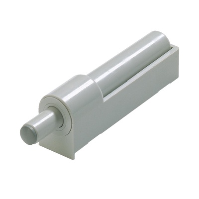 Furniture door Silent System for screwing on, plastic, grey, for screwing on