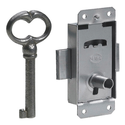 Screw-on lock, locking system of two doors