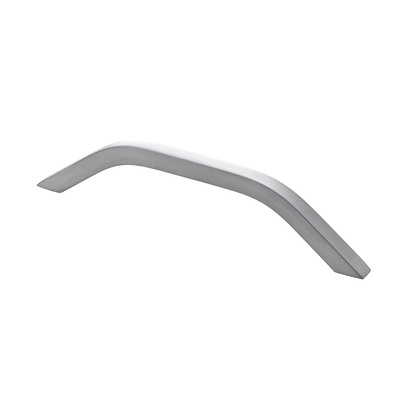 Furniture Handle, ◘──◘ 128 mm, 146 x 7,8 x 32 mm, aluminium, aluminium look